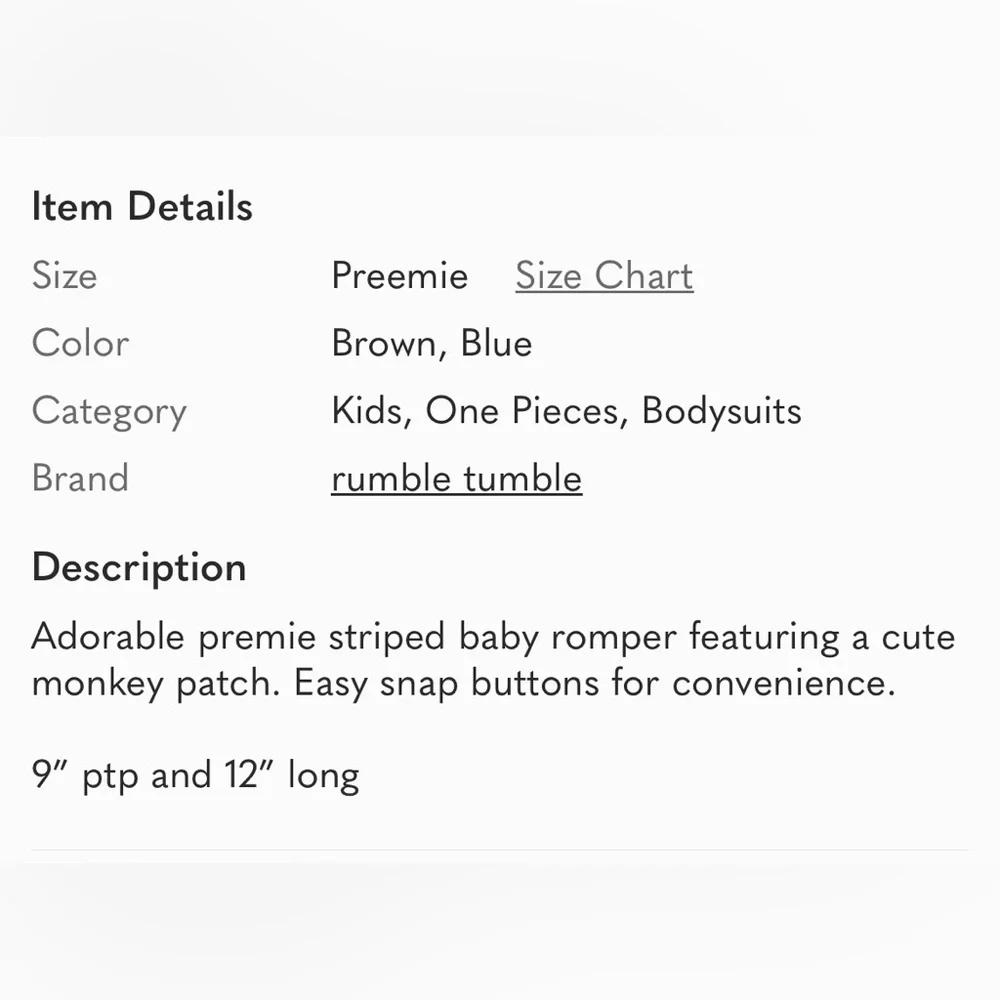 Striped Baby Romper with Monkey Patch‎